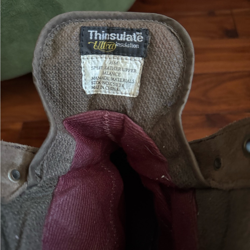 Red Head Bone Dry Leather Boots with Gore Tex and Thinsulate Men's 10 - Picture 3 of 8